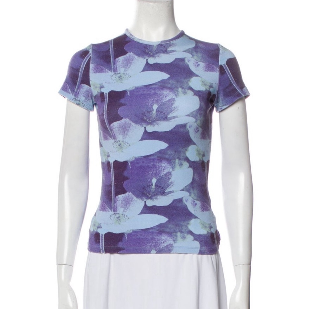 Worn once, Miaou printed crew neck tshirt